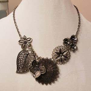 Layered Flower Neckace